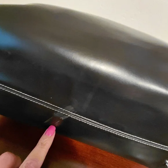 Furla Black Leather Tote - Picture 7 of 14